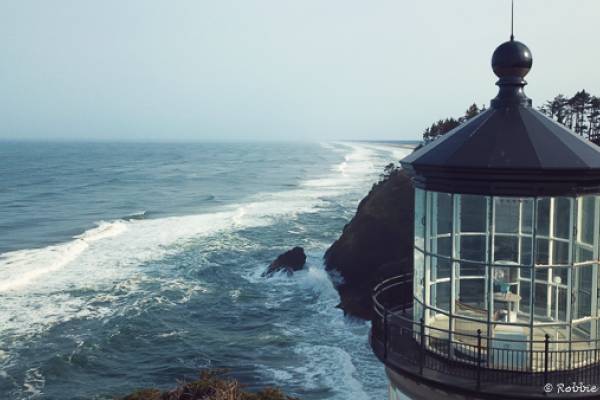 North Head Lighthouse view of top