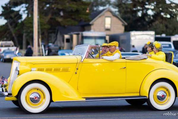 Yellow Packard