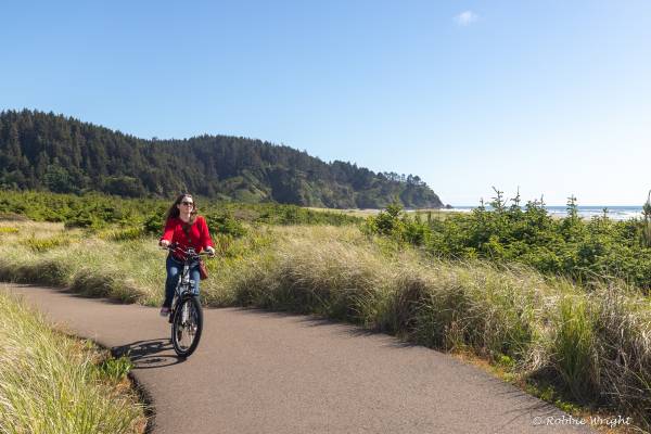 The Discovery Trail is one of the to attractions in Long Beach Washington Biking on the Discovery Trail Long Beach Washington