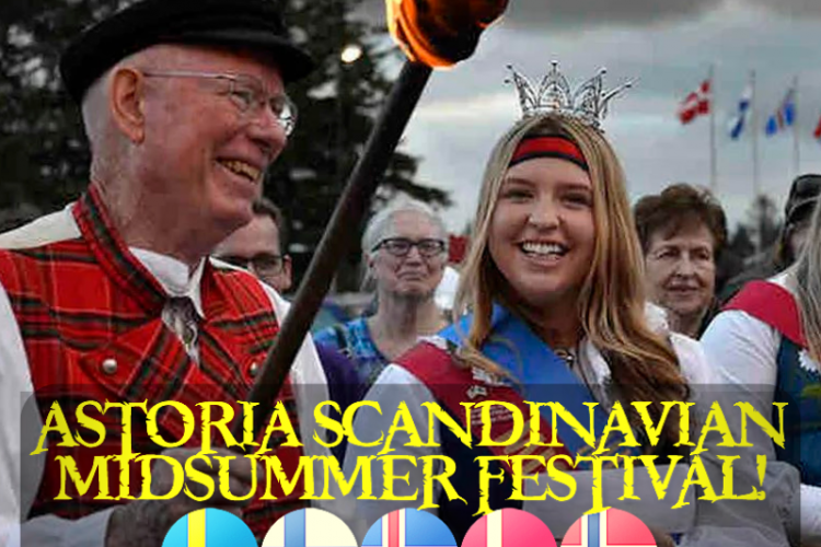 Court of the Astoria Scandinavian mid-summer festival