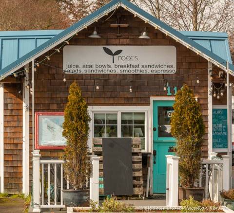 Roots has coffee and breakfast Roots in Ilwaco, WA