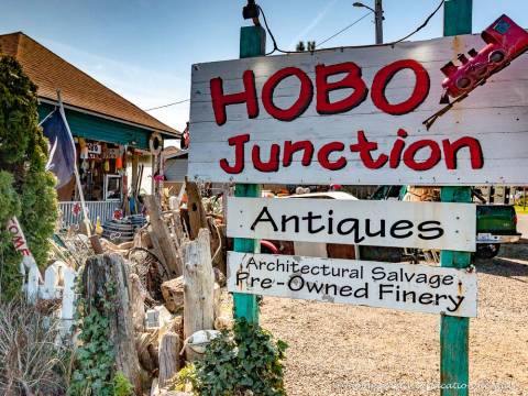 Antiques Shop Hobo Junction Hobo Junction in Long Beach Washington