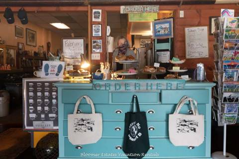 Try the Old Towne Trading Post for breakfast The Old Towne trading post has great coffee and breakfast