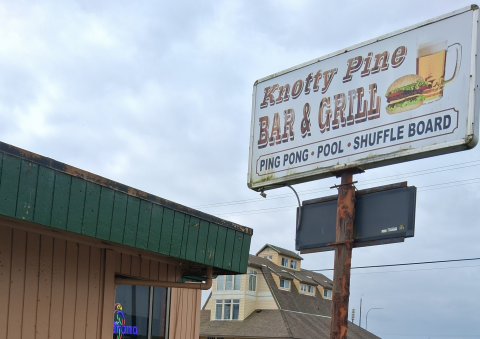 Knotty pine Wondering Goose  Westport WA