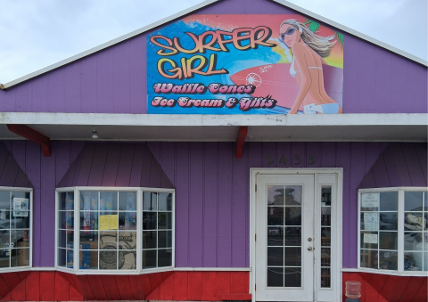 Surfer Girl Waffle Cones, Gifts And Toys Westport