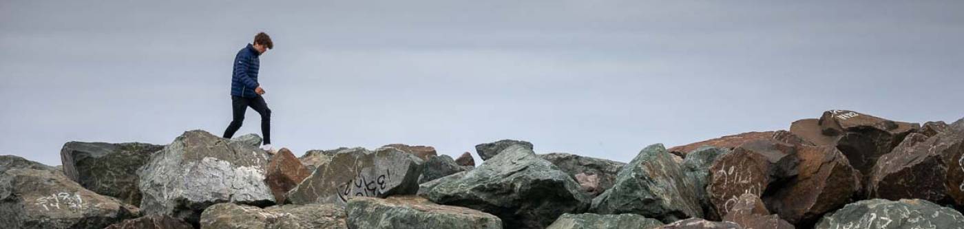 Hiking the North Jetty at Cape Disappointment State Park