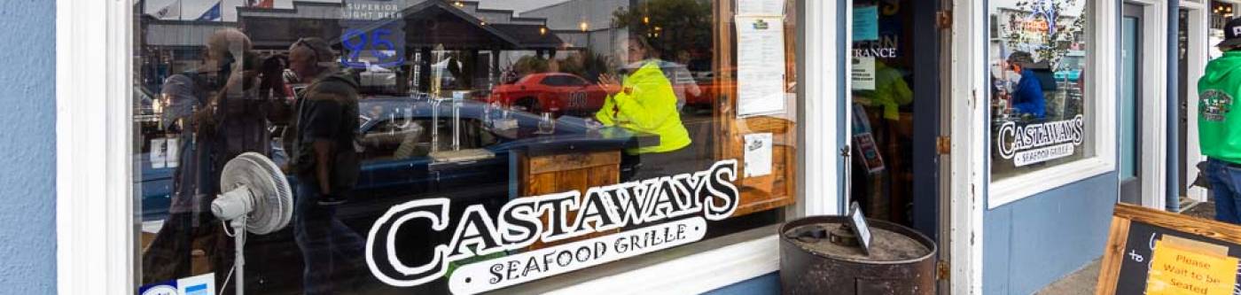 Castaways restaurant downtown Long Beach Washington